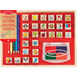 Набір штампів "Улюблені речі" Melissa&Doug (MD19362)