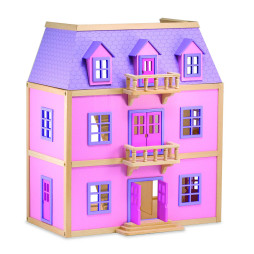 Багатоповерховий дерев'яний ляльковий будиночок Melissa&Doug (MD4570)