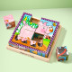 Дерев'яні кубики на платформі "Ферма" Melissa&Doug (MD775)