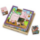 Дерев'яні кубики на платформі "Ферма" Melissa&Doug (MD775) | Дитячі іграшки Melissa & Doug (США)