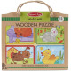 Дерев'яні пазли у футлярі "Грайливі друзі" Melissa&Doug (MD31364)