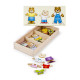 Дерев'яний пазл "Одягни родину ведмедів" Melissa&Doug (MD3770)