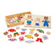 Дерев'яний пазл "Одягни родину ведмедів" Melissa&Doug (MD3770)
