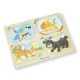 Дерев'яні пазли 4 в 1 "Домашні тварини" Melissa&Doug (MD9861) | Дитячі іграшки Melissa & Doug (США)
