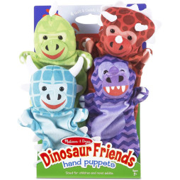 Ляльковий театр "Динозаври", 4 штуки Melissa&Doug (MD9085)