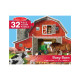 Мега-пазл "Ферма", 32 елемента Melissa&Doug (MD2923) | Дитячі іграшки Melissa & Doug (США)