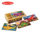 Набір із 4 пазлів в коробці "Динозаври" Melissa&Doug (MD3791)