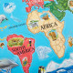 Мега-пазл "Карта світу", 33 елемента Melissa&Doug (MD10446)