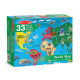 Мега-пазл "Карта світу", 33 елемента Melissa&Doug (MD10446)