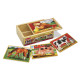 Набір із 4 пазлів в коробці "Тварини на фермі" Melissa&Doug (MD13793) | Дитячі іграшки Melissa & Doug (США)