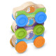 Набір дерев'яних машинок / пірамідок для малюків Melissa&Doug (MD40129)