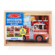 Набір із 4 пазлів в коробці "Машинки" Melissa&Doug (MD3794)