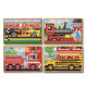 Набір із 4 пазлів в коробці "Машинки" Melissa&Doug (MD3794)