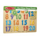 Звуковий пазл англійські "Цифри" Melissa&Doug (MD339)