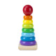 Дерев'яна райдужна пірамідка Melissa&Doug (MD10576) | Дитячі іграшки Melissa & Doug (США)