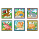 Дерев'яні кубики на платформі "Домашні тварини" Melissa&Doug (MD3771)
