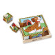 Дерев'яні кубики на платформі "Домашні тварини" Melissa&Doug (MD3771)