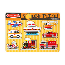 Звуковий пазл "Машинки" Melissa&Doug (MD725)