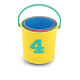 Набір пластикових відер "Цифри", 4 штуки Melissa&Doug (MD6424)