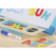 Настільний дерев'яний мольберт з магнітною дошкою Melissa&Doug (MD12790)