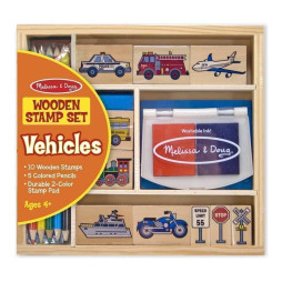 Набір штампів "Машинки" Melissa&Doug (MD2409)
