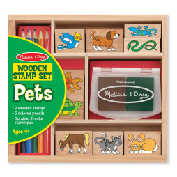 Набір штампів "Домашні тварини" Melissa&Doug (MD9363)