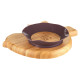 Бамбукова дитяча секційна тарілка на присосці Miniland Chick, арт. 89473