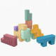 М'який розвиваючий набір Miniland Animal Blocks