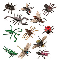 Набір фігурок комах Miniland Insects (12 шт.), арт. 27480
