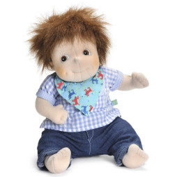 М'яка лялька ручної роботи Rubens Barn Little Emil