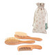 Набор деревянных расчесок Miniland Natur Haircare Bunny, арт. 89339, купить в KIOSK для МАМ, Киев