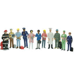 Набір фігурок Професії Miniland Professions (11 фігур), арт. 27388