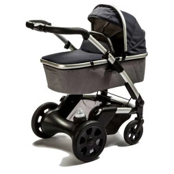 Коляска HeeTee 2в1 MAYFAIR Grey/Blue серый с синим (MF1.N.2P.GBL)