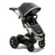 Коляска HeeTee 2в1 MAYFAIR Grey/Blue серый с синим (MF1.N.2P.GBL)