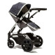 Коляска HeeTee 2в1 MAYFAIR Grey/Blue серый с синим (MF1.N.2P.GBL)