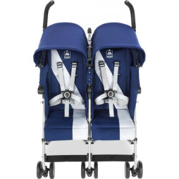 Прогулянкова коляска для двійні Maclaren Twin Triumph, синій (WM1Y120042)