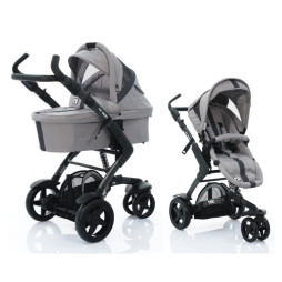 Універсальна Коляска 2 В 1 ABC Design 3-TEC Pearl, Сірий (31094/407)
