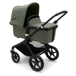 Коляска 2в1 FOX3, BLACK/FOREST GREEN, чорне шассі/зелений текстиль, (2306010005), Bugaboo