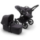 Коляска 2в1 DONKEY 3 MONO BLACK/BLACK, колір чорний, (180154ZW01), Bugaboo, купить в KIOSK для МАМ, Киев