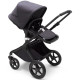 Коляска 2в1 FOX3 MINERAL, BLACK/WASHED BLACK, чорне шассі/чорний текстиль, (2306010034), Bugaboo