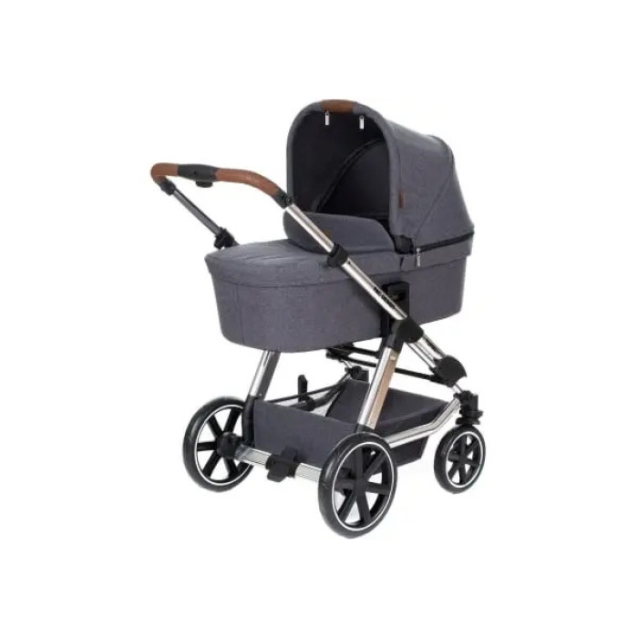 Універсальна коляска 2 в 1 ABC Design TURBO 4T Diamond Collection Asphalt, сірий (1200144/1907) | KIOSK для МАМ