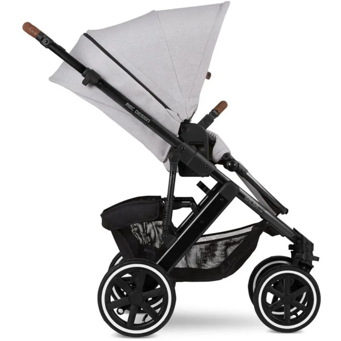 Універсальна коляска 2 в 1 ABC Design Salsa 4 Air Diamond Exclusive Deer, світло-сірий (1200228/2007)