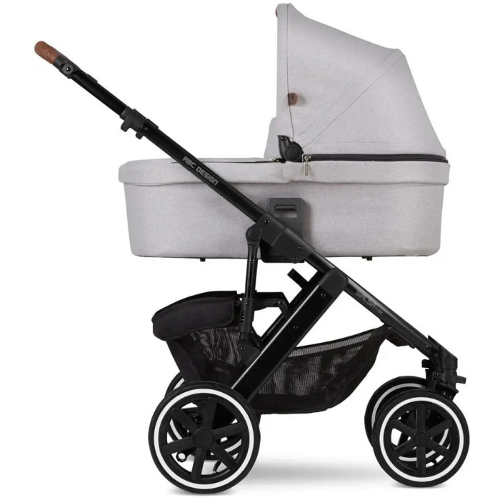 Універсальна коляска 2 в 1 ABC Design Salsa 4 Air Diamond Exclusive Deer, світло-сірий (1200228/2007)
