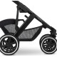 Універсальна коляска 2 в 1 ABC Design Salsa 4 Air Fashion, чорний із сірим (1200228/2008)