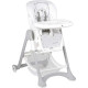 Стільчик для годування CAM Campione, з ведмедиком, сірий (S2300-C247/C36) | KIOSK для МАМ