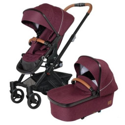 Універсальний візочок Hartan 2 в 1 YES GTX Selection Berry, вишневий (2317129551-1)