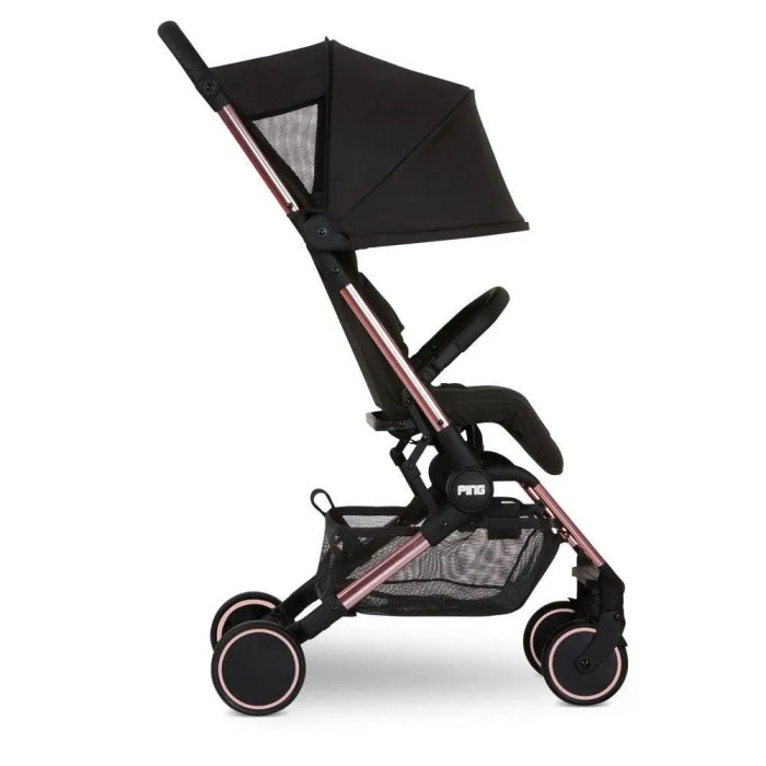 Прогулянкова коляска ABC Design Ping Diamond Rose Gold, чорний (1200229/2004)