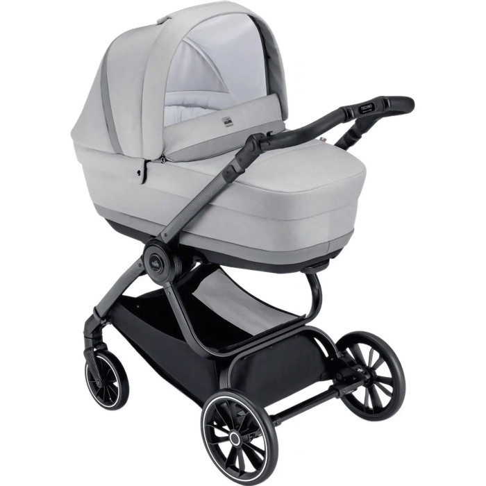 Універсальна коляска 2 в 1 CAM Techno Milano рама сіра, сіра (805T/V99/978/555K) | KIOSK для МАМ