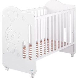 Детская кроватка Micuna Sweet Globito White, 120х60 см, белый (SWEET GLOBITO WHITE)