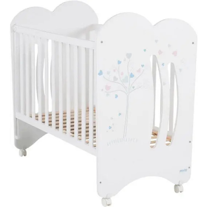 Дитяче ліжечко Micuna Aura White, 120х60 см, білий (AURA WHITE) | KIOSK для МАМ